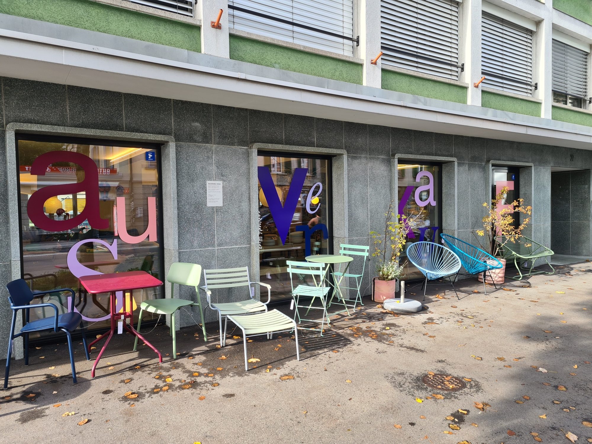 Referenz für Schaufenster